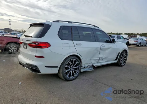 2022 BMW X7 M50I z USA, uszkodzony, nr VIN 5UXCX6C06N9K54370